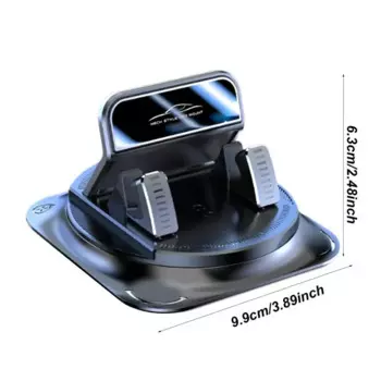 Автомобильное крепление для сотового телефона, автомобильная навигация, новый автомобильный универсальный противоскользящий коврик, автомобильный кронштейн для приборной панели, 360° ° Автоматическая блокировка