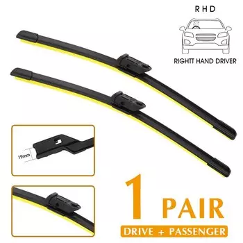 Автомобильное лезвие переднего окна, лобовое стекло, резиновый силиконовый сменный дворник для BUICK Enclave 2008-2011, LHD/RHD 24 "+ 21" автомобильные аксессуары