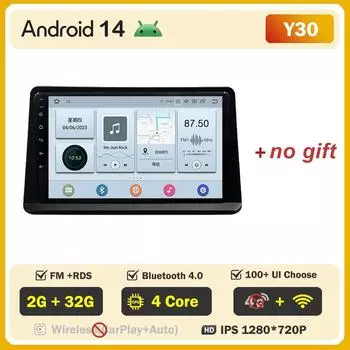 Автомобильное радио Android 15 для Mitsubishi Pajero 2 Montero V31 Shogun 1991-2012, 2 Din, мультимедийная GPS-навигация, стерео Carplay Auto