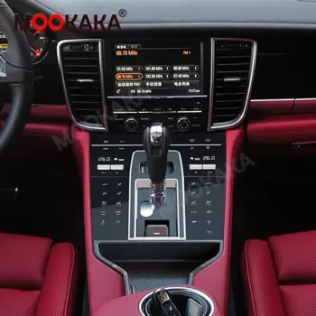 Автомобильное седло для Porsche Cayenne Panmera Macan, сенсорная ЖК-панель, модификация салона автомобиля, центральная консоль, подлокотник, поручни