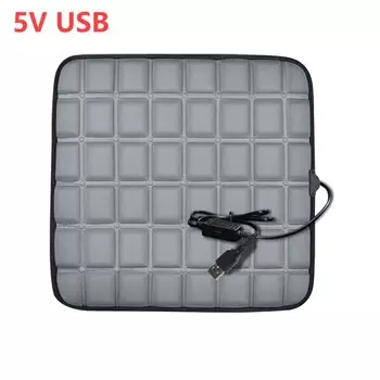 Автомобильное сиденье с подогревом, 12 В/5 В, подогрев, подушка на переднее сиденье, регулируемая температура, Универсальный Зимний подогреватель сиденья для авто