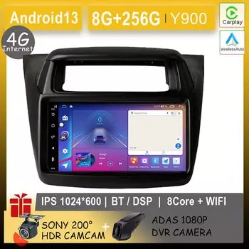 Автомобильное видео Android для Mitsubishi Pajero Sport Triton 2014, авторадиоплеер, экран GPS, головное устройство 7862, навигация, Bluetooth DVD