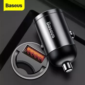 Автомобильное зарядное устройство Baseus Quick Charge 4,0 3,0 USB C для iPhone 12 11 X Pro Huawei Xiaomi Мобильный телефон USBC Type C PD 3,0, быстрая зарядка