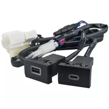 Автомобильное зарядное устройство для Volkswagen POLO 11-13, адаптер для быстрой зарядки телефона, Быстрая автомобильная зарядка, разъем USB Type-C PD для интерфейса