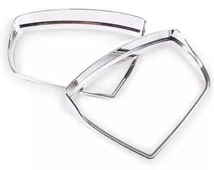 Автомобильное зеркало заднего вида хромированный акриловый дождь брови Козырек Наклейка для Ford Ecosport 2013 2014 2015 2016 2017