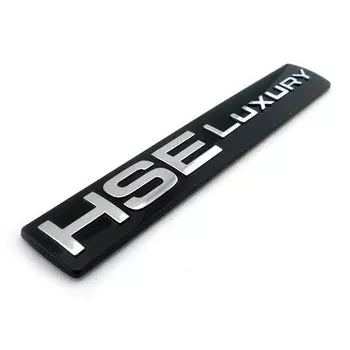 Автомобильные эмблемы из пластика HSE роскошный значок черный хром задняя дверь LR4 LR3 задняя наклейка для Discovery 4