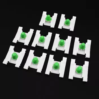 Автомобильные аксессуары 10x накладки бамперы крепежные зажимы 1H0853585B для VW Golf 3 GOLF CABRIO