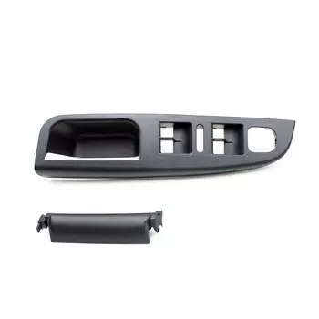 Автомобильные аксессуары 1К 4868049 C панель переключателя управления окном, накладка черная с зажимом для VW Jetta Golf MK5 MK6 MK3 2005-2014