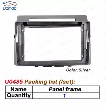 Автомобильные аксессуары 2 Din 9 дюймов радио Fascia DVD GPS MP5 панель Рамка для Toyota Corolla Verso 2004 - 2009 комплект крепления приборной панели