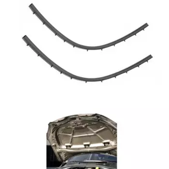 Автомобильные аксессуары, 2 шт./компл., передний капот двигателя, звукоизоляционная уплотнительная лента для Peugeot 301 2014-2016, для Citroen Elysee