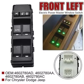 Автомобильные аксессуары 4602780 АА 04602780 AA для Jeep Compass Patriot Dodge, новый переключатель стеклоподъемника со стороны водителя, двухтактный переключатель