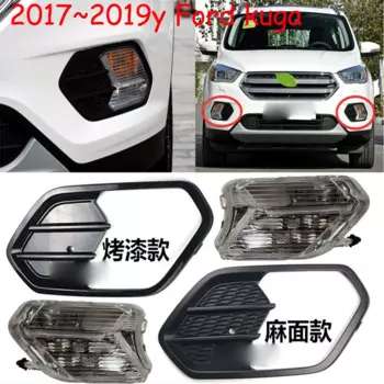 Автомобильные аксессуары, бампер, фара для Ford Kuga, противотуманная фара Escape 2017 ~ 2019y для Ford Kuga, дневная фара