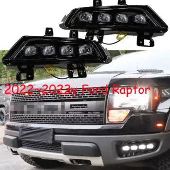 Автомобильные аксессуары, бампер, фара для Ford Raptor F150, дневная фара F-150 2022 ~ 2024y, светодиодная фара для Ford Raptor, противотуманная фара