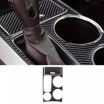 Автомобильные аксессуары, центральная консоль из углеродного волокна, панель управления окон, черные наклейки для Ford Explorer 2011 2012 2013 2014