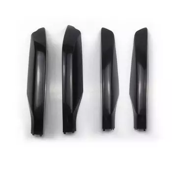 Автомобильные аксессуары, черные 4 шт. накладки на багажник на крышу, Замена корпуса для Toyota Land Cruiser Prado Fj150 2010-2015 2016 2017 2018