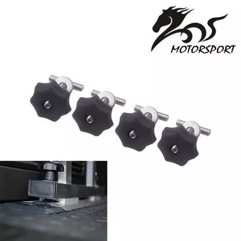 Автомобильные аксессуары, черные монтажные винты 50 мм, блокировочная направляющая Multiflexboard для VW T5/t6 MULTIVAN, 4 шт.