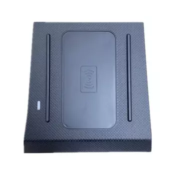 Автомобильные аксессуары для Toyota Prado 2010-2020, 15 Вт, Быстрое беспроводное зарядное устройство QI, зарядное устройство для телефона, зарядная пластина, держатель для iPhone