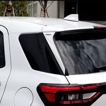 Автомобильные аксессуары для Toyota Raize A200A 210A, Автомобильный задний спойлер из нержавеющей стали, украшения, защитные накладки, внешняя наклейка