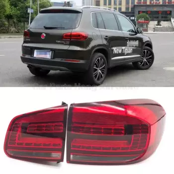 Автомобильные аксессуары для VOLKSWAGEN Tiguan 2013 14 15 16 2017, стоп-сигнал в сборе, стоп-сигналы, фонари заднего хода, сигналы поворота, задняя лампа