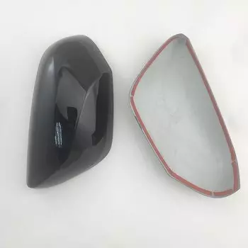 Автомобильные аксессуары для зеркала заднего вида, глянцевые черные накладки на дверные зеркала, стильная паста для Toyota Prius 50 51 2016 2017 2018 2019 2020 2023