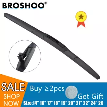 Автомобильные аксессуары, гибридные стеклоочистители для лобового стекла, 14, 16, 17, 18, 19, 20, 21, 22, 24, 26 дюймов, натуральный каучук