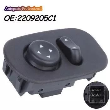 Автомобильные аксессуары, кнопка регулировки бокового зеркала заднего вида, кнопка переключения 2209205C1 901-5126 4084847C1 2505204C1 для международных грузовиков