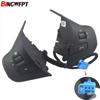 Автомобильные аксессуары, кнопка управления громкостью звука для Peugeot 308 2008 208-2014, оформление руля с проводом