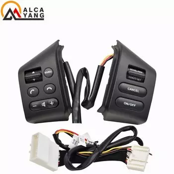 Автомобильные аксессуары кнопки управления на руль с подсветкой Серебряные Кнопки для Nissan Livina Tiida Sylphy