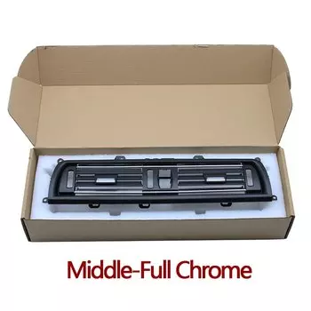 Автомобильные аксессуары LHD RHD, хромированная решетка вентиляционного отверстия, замена панели для BMW 5 серии F10 F11 520 525 528 530 535