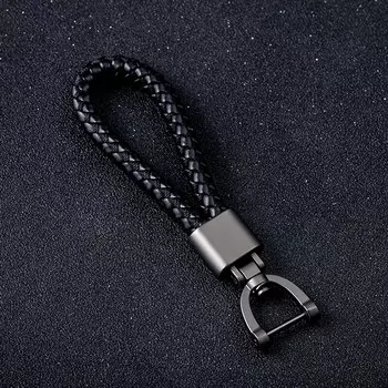 Автомобильные аксессуары, Модный деловой Кожаный Плетеный брелок для ключей Fiat 500 Grande Punto Bravo Doblo Ducato