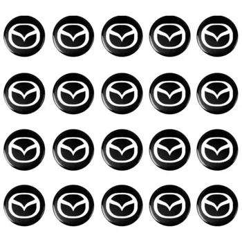 Автомобильные аксессуары, наклейки на ключи, эмблема, автомобильные товары, 14 мм, пульт дистанционного управления для Mazda 2 3 4 5 6 7 8 CX5 2 CX3 CX9 MX5 RX8 Axela Demio MS GJI