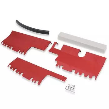 Автомобильные аксессуары, подходят для Subaru WRX/WRX STi 2015-2020, алюминиевая радиаторная охлаждающая пластина, панель, комплект крышек/кожух, замена, 1 комплект