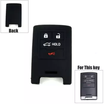 Автомобильные аксессуары, силиконовый чехол для дистанционного ключа для Cadillac XTS ATSL SLS CTS XTS SRX XLR DTS ATSL/Chevrolet Corvette Captiva