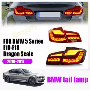 Автомобильные аксессуары, светодиодные задние фонари LCI для BMW 5 серии F10 F18 2010-2017, подключи и работай, анимационные задние фонари, сигнал DRL, автомобильные