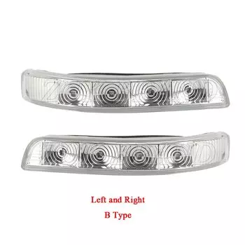 Автомобильные аксессуары, светодиодный указатель поворота заднего вида, лампа бокового зеркала, повторитель для KIA Sorento XM 2009 2010 2011 2012 2013 2014