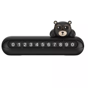 Автомобильные аксессуары, временная парковочная карта для автомобильного номерного знака, Временный стоп-знак, табличка с номером телефона, скрытый переключатель