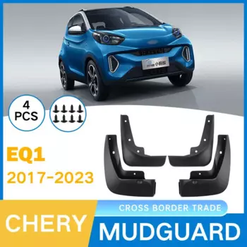 Автомобильные брызговики, брызговики против брызг для Chery EQ1 2019-2023, передние и задние колеса, автомобильные аксессуары, 4 шт.