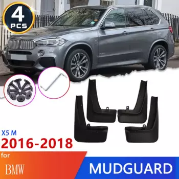 Автомобильные брызговики для BMW X5 M 2016 ~ 2018 Perodua, дорожные ограждения, брызговики, брызговики, автомобильные грязевые товары, аксессуары 2017