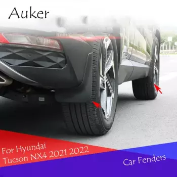 Автомобильные брызговики, передние и задние брызговики, аксессуары для крыльев, Стайлинг, 4 шт./компл. для Hyundai Tucson NX4 2021-2024
