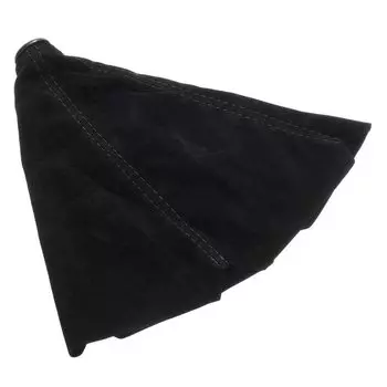 Автомобильные чехлы для воротников переключения передач, красные/черные/желтые/синие замшевые чехлы из искусственной кожи, ручка переключения передач, чехол для багажника, гетры