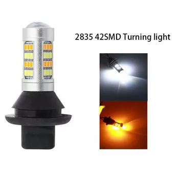 Автомобильные ДХО RXZ P21W PY21W T20 7440 BA15S BAU15S 1156 T20, двухрежимные ДХО, указатели поворота, противотуманные фары Canbus светодиодный лампы, поворосветильник свет s