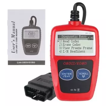 Автомобильные диагностические инструменты универсальная версия OBD 2 сканер 16-контактный OBD2 считыватель кодов цифровой дисплей код неисправности Очистка