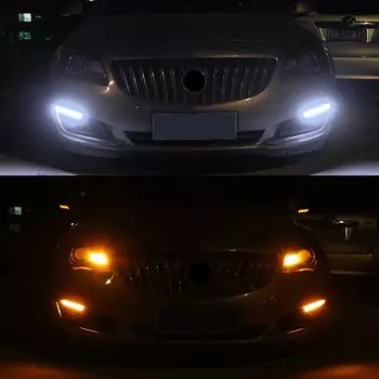 Автомобильные дневные ходовые огни DRL, водонепроницаемые Автомобильные фары, последовательная полоса СВЕТОДИОДНЫЙ светильник поворотники, Автомобильные дневные ходосветильник огни, 2 шт.