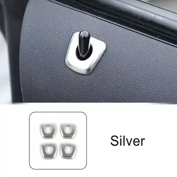 Автомобильные двери, защелка, подъемный штифт, рамка, внутренний болт, украшение, карбоновая текстура, накладка для BMW X5 E70 X6 E71 2009-2013, аксессуары