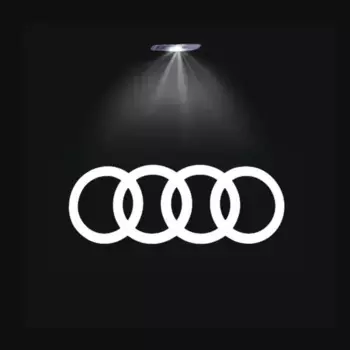 Автомобильные дверные приветственные огни, автомобильный значок, проекционные лампы для AUDI A3 A4 A6 A5 Q5 B7 B6 B9 SLINE QUTTRO RS Q3 Q7 S3 S4 S5 S6 S8