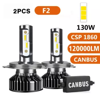 Автомобильные фары OVEHEL, лампы для фар головного света H4 светодиодный CANBUS H7 120000LM H11 H1 H9 9005 9006 HB3 HB4 4300K 6000K для грузовика 12V 24V