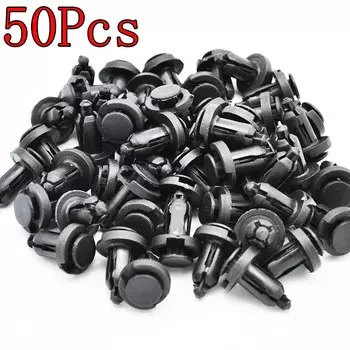 Автомобильные фиксаторы для бампера, 10 мм, 50 шт.