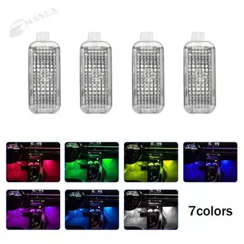 Автомобильные фонари для ног для Audi A1 8X A3 8V 8Y A4 B8 B9 A5 8T A6 C6 C7 C8 A7 A8 D3 D4 D5 Q2 Q3 8U F3 Q5 8R FY Q7 4L 4M Аксессуары