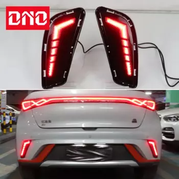 Автомобильные фонари для заднего бампера BYD Dolphin 2021 2022, противотуманные фонари, стоп-сигнал, указатели поворота, отражатели, задние фонари