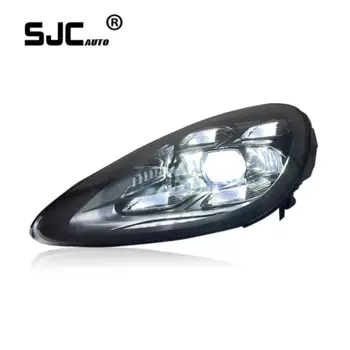 Автомобильные фонари головного света SJC, подходят для Porsche Cayenne 2011-2018 958,1, 958,2, обновление до 2023, искусственная матричная фара